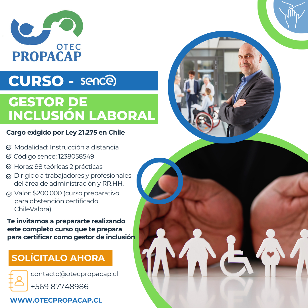 Curso de Gestor de Inclusión Laboral
